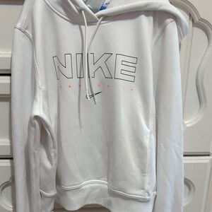 Nike White Pullover Hoodie